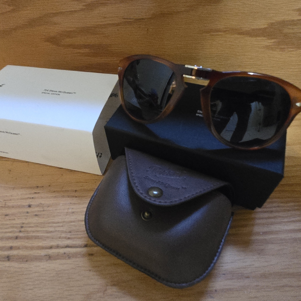 Persol 714 Steve Mcqueen Special Edition Folding Polarized Sunglasses
